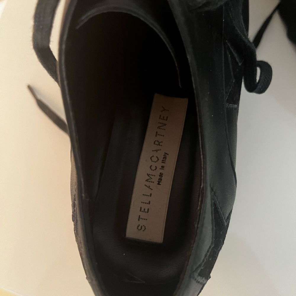 SOLD!!!! Stella McCartney Black Elyse Platform Oxford - Picture 6 of 10